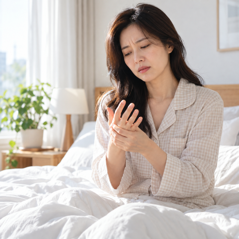 아침마다 손가락이 뻣뻣하다면 "류마티스관절염"일까 초기증상 구별법