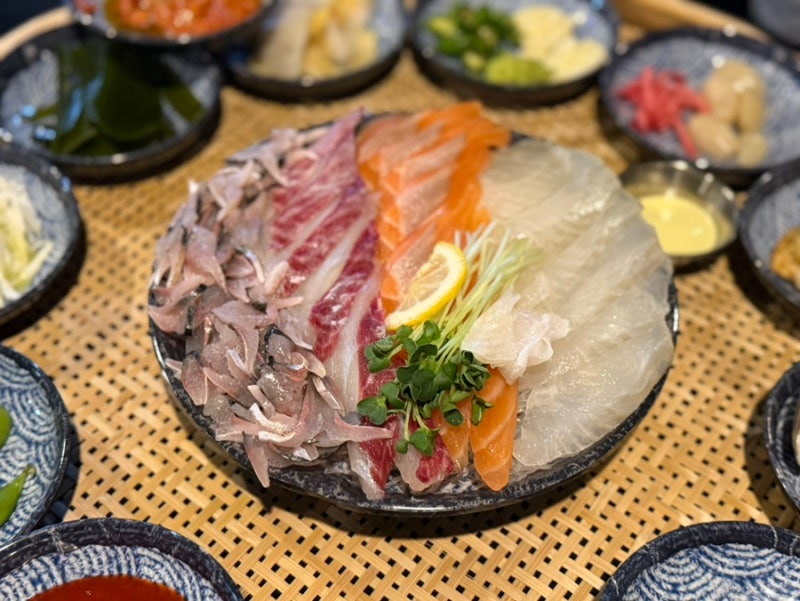 선릉역 횟집 추천 강남어시장 츠모토식 숙성회 가을 야장 맛집