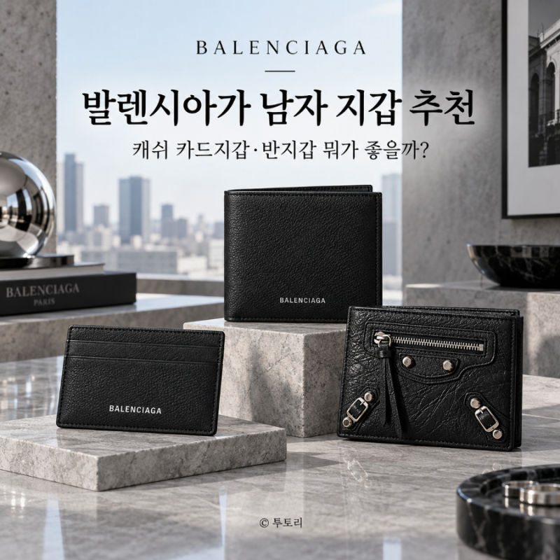 발렌시아가 남자 지갑 추천 가격대 비교, 캐쉬 카드지갑 반지갑 뭐가 좋을까?