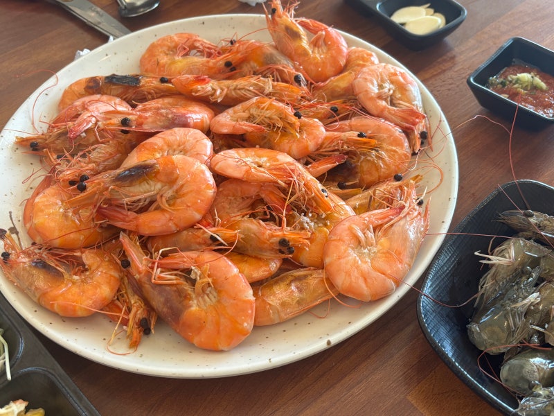 가락시장 생새우 새우구이 전어회 가락몰 맛집 바다나라 전라수산
