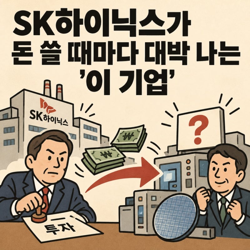 SK하이닉스가 돈 쓸 때마다 대박 나는 '이 기업'