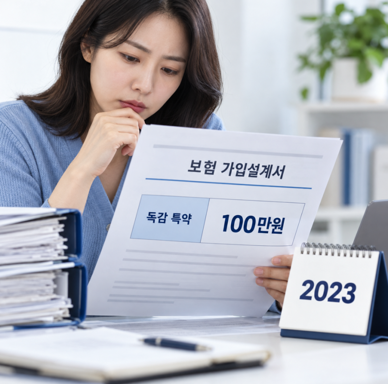 독감진단비100만원 실제로 받을 수 있을까