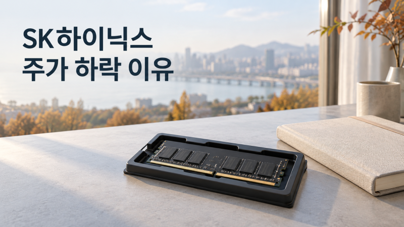 SK하이닉스 주가 하락 이유｜3분기 33% 급락과 반등 변수 5가지