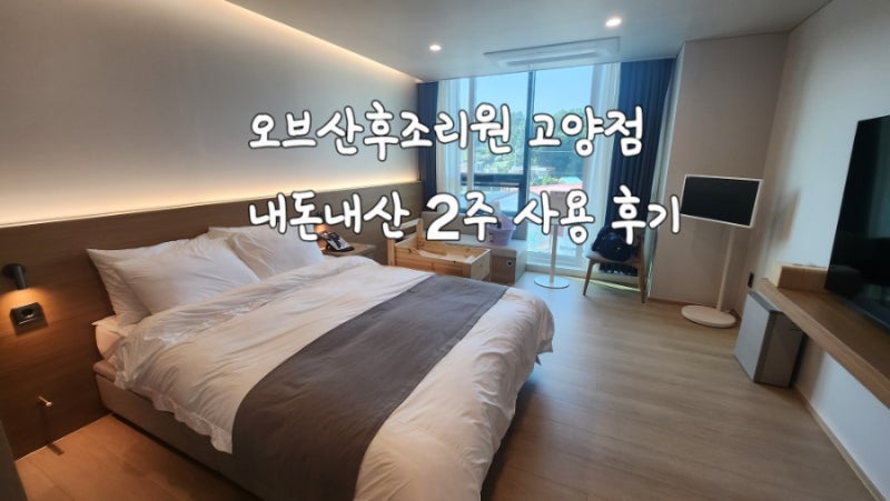 (오브산후조리원 고양점) 스타필드 고양 맞은편 산후조리원 13박 14일 스위트 이용 후기!