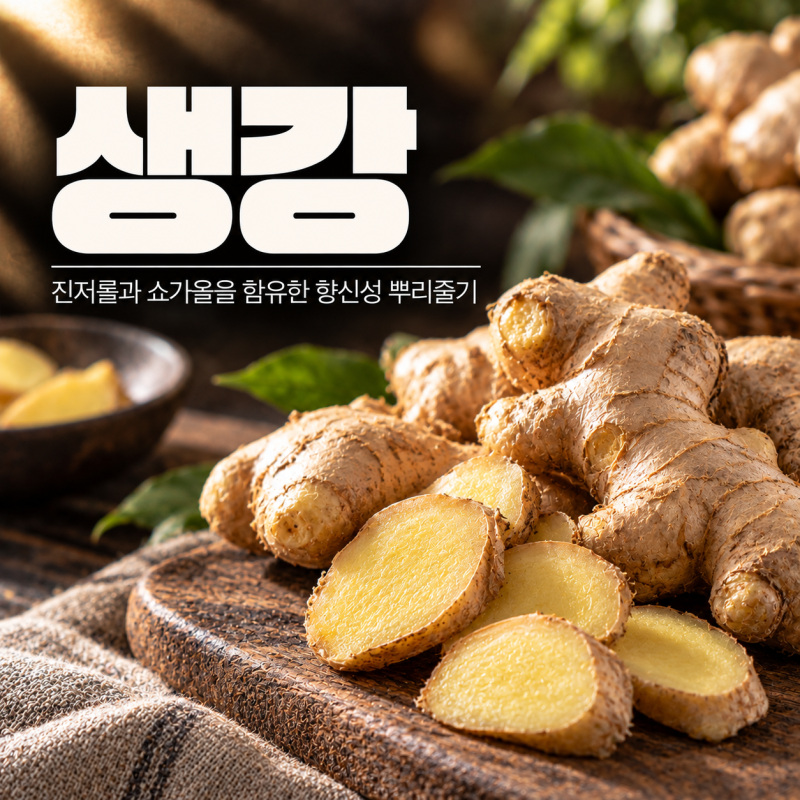 생강 효능 8가지 햇생강 생강청 편강 임산부 생강차 부작용