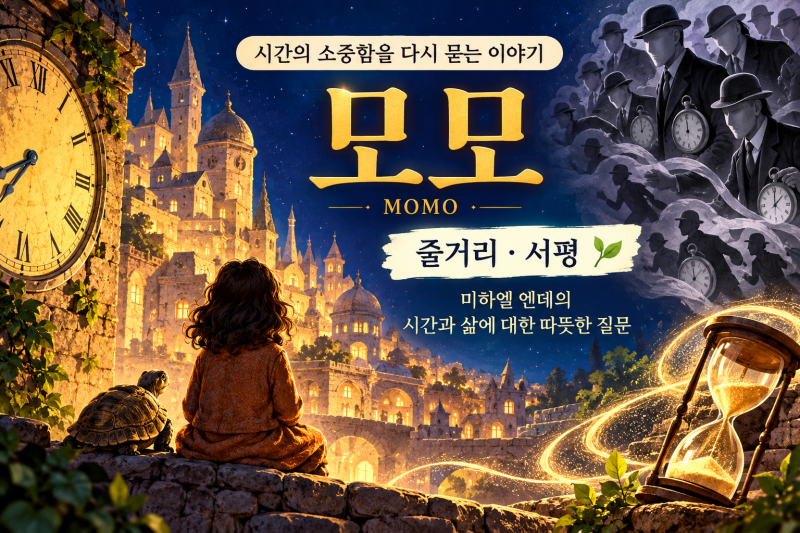 모모, 미하엘 엔데 도서 서평｜고등 수행평가, 세특 추천 도서