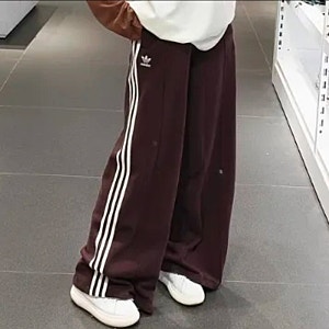 아디다스 오리지널 와이드팬츠 브라운, 가을 데일리팬츠로 추천해요