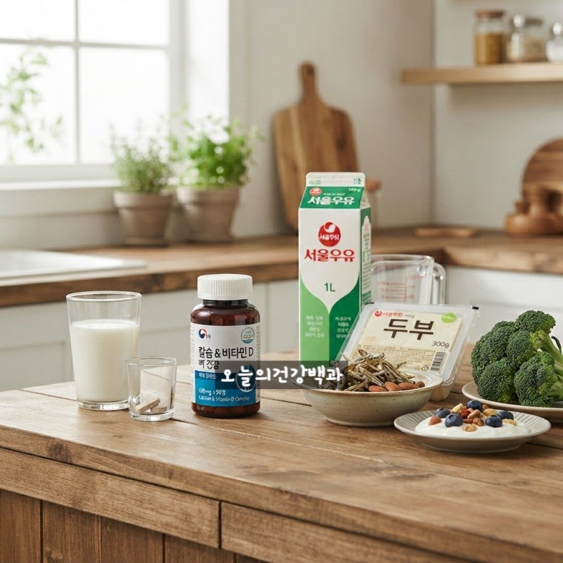 골다공증 영양제 추천 검색하다 보니, 칼슘 함량보다 먼저 볼 게 있었어요