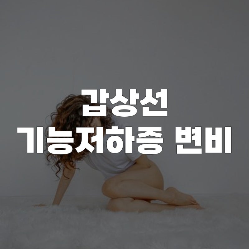 갑상선 기능저하증 변비