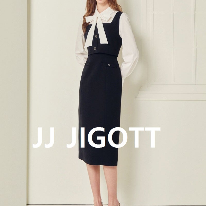 JJ JIGOTT 가을 결혼식 원피스 jj 지고트 20대, 30대 여자 하객룩 브랜드