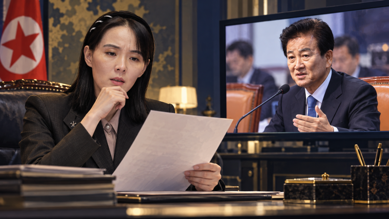 정동영은 대한민국 통일부 장관인가, 북한의 대변인인가…김여정이 가져간 국감 답변