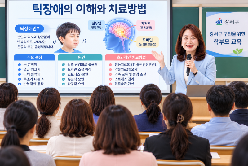 마곡심리상담 정지윤박사 우리 아이 눈 깜빡임·헛기침·고개 흔들기 틱장애증상과 치료방법....