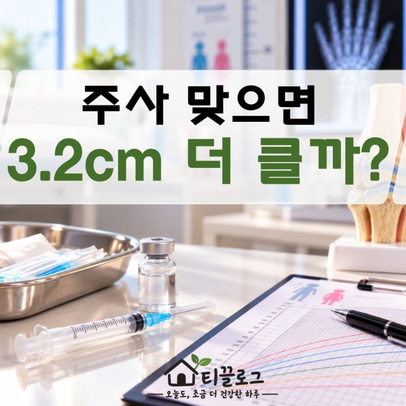 성조숙증 주사 키 얼마나 클까? ‘평균 3.2cm’ 그대로 믿으면 안 되는 이유
