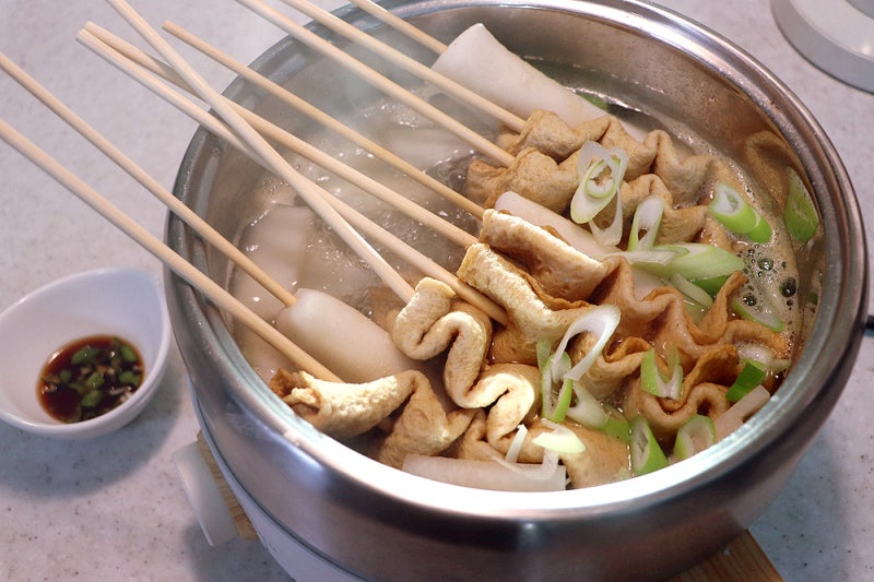 간단 꼬치 어묵탕 끓이기 물떡어묵꼬치 삼진어묵 추워지면 생각나!