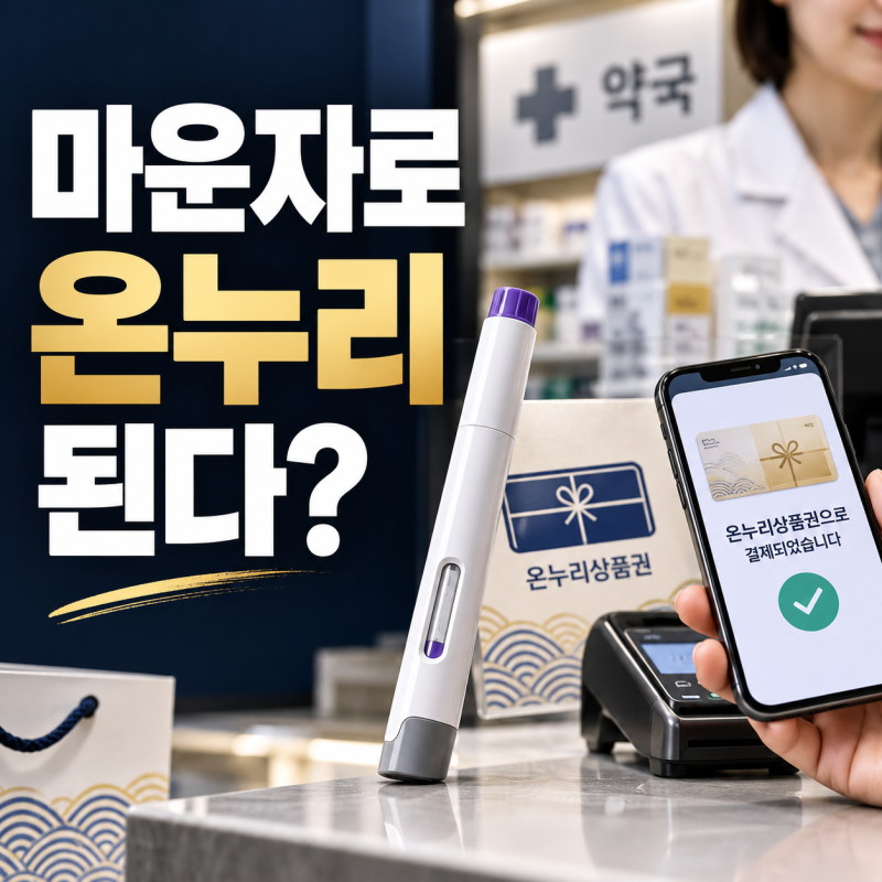 온누리상품권으로 마운자로 결제 가능? 약국 구매 전 꼭 확인할 4가지