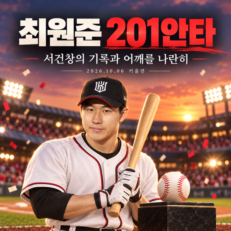 최원준 201안타, 숫자보다 놀라운 이유…서건창과 어깨를 나란히 했다