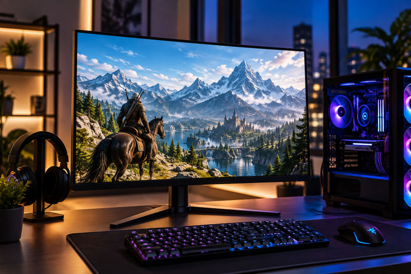 게이밍 모니터 FHD·QHD·4K 중 뭘 고를까? 144Hz·240Hz 주사율과 OLED 선택 기준