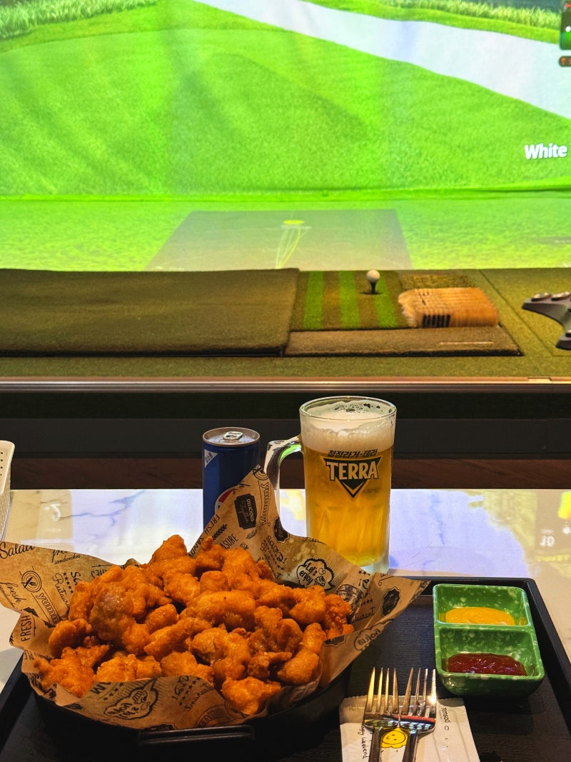 강남 골프존 NX plus 매장 골프존파크 역삼강남역점 생맥주 스크린골프 후기 NX플러스 차이
