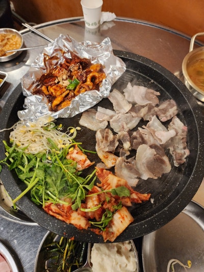 개봉역 로컬 맛집 야장에서 냉삼을 "냅다청양집 개봉역점"