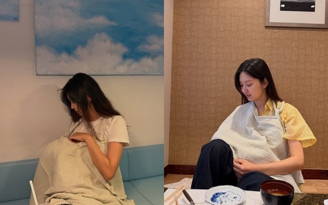 '타짜' 최유화, 엄마의 당당함…카페·식당서 모유수유 "나 자신 수고 많아"