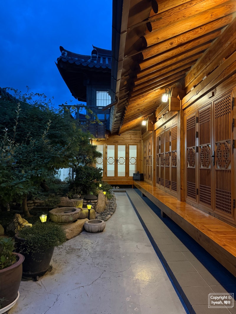 경주 황리단길 한옥숙소 추천 2인 누리봄 한옥스테이 무료 조식