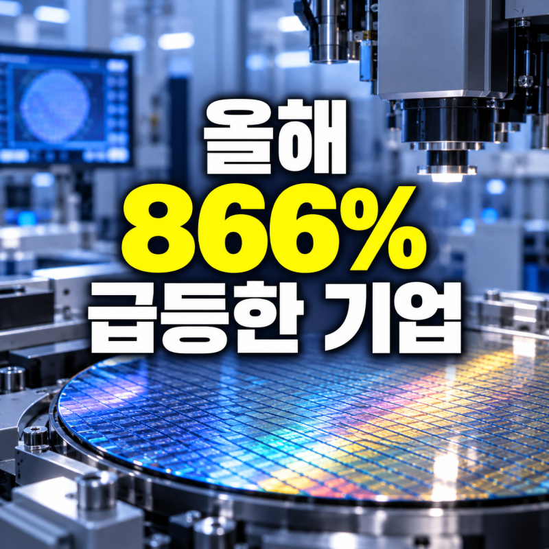 올해 866% 급등, 소부장 대장주 된 기업