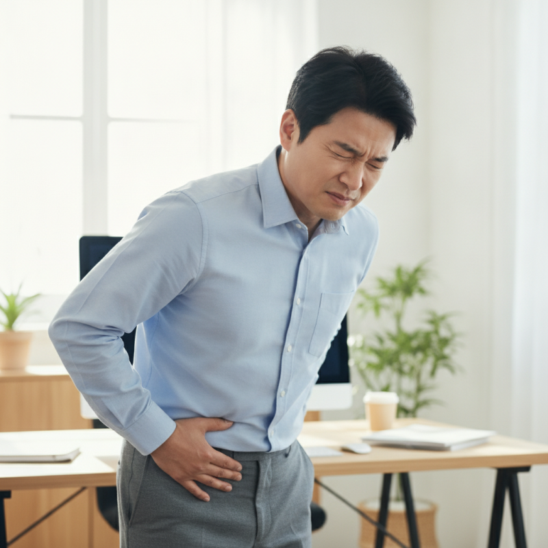 갑작스러운 옆구리 쥐어짜는 통증 요로결석 의심 증상과 체외충격파쇄석술 치료 기준