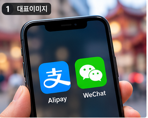중국여행 알리페이 위챗페이 사용법, 한국 카드 등록부터 QR결제까지