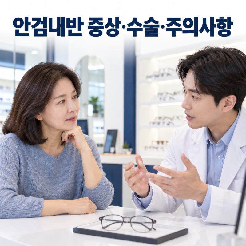 안검내반 증상과 수술｜안경사가 알려드리는 수술 전후 주의사항