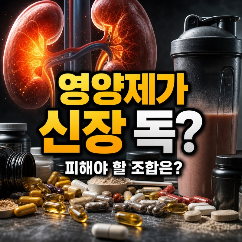 몸 좋으려고 먹었는데 독?... 신장에 좋은 음식과 영양제는? 이 조합은 피하세요