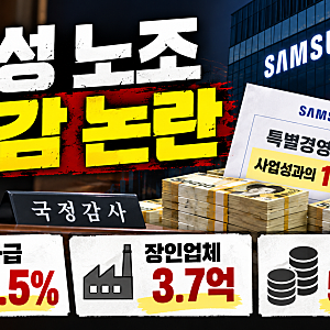 “적자 땐 임금 삭감 없었는데?” 삼성전자 노조위원장 국감 답변 논란 총정리ㅣ성과급 독식....