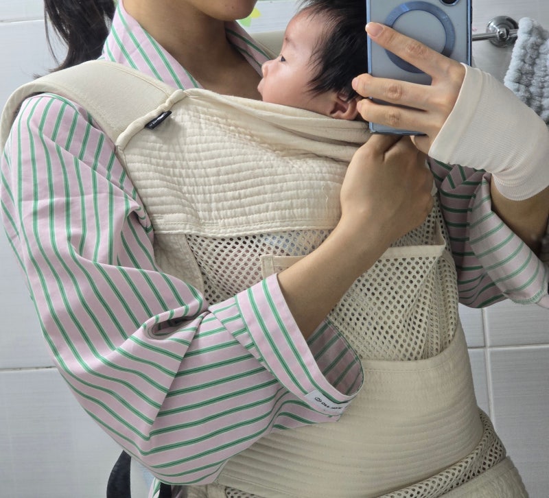 백효정아기띠 포대기 장단점 당근으로 구매한 후기