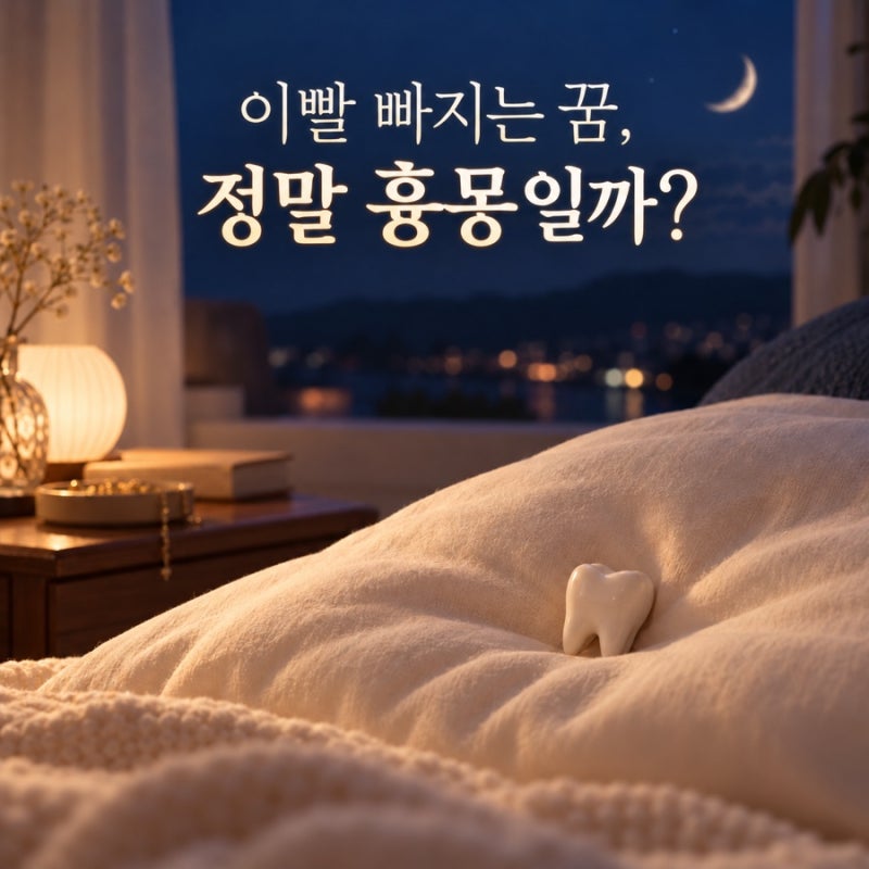 이빨 빠지는 꿈 해몽 15가지｜앞니·어금니·피나는 꿈, 정말 흉몽일까?