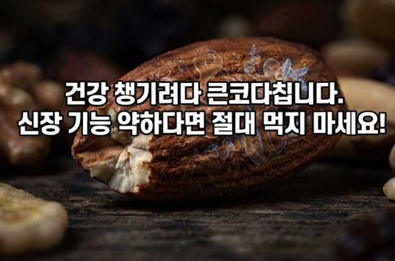 건강식이라 믿고 먹었는데… 내 신장이 망가지고 있었다고? 콩팥기능저하에 안좋은 음식.