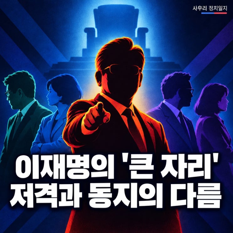 2026.10.09.(금) 이재명의 '큰 자리' 저격과 동지의 다름