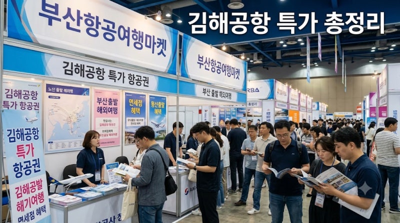 2026 부산항공여행마켓 총정리 센텀시티역 팝업 연계부터 김해공항 특가 항공권 꿀팁까지