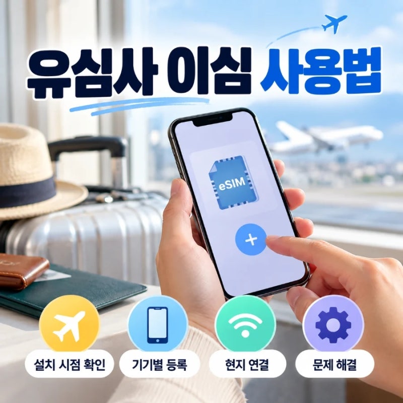 유심사 이심 사용법, 갤럭시·아이폰 설치 방법과 안드로이드 설정까지