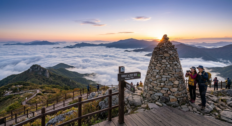 [지리산 노고단 코스] 등산 초보 추천 최단 코스 & 하산 후 구례 먹자골목 맛집 총정리