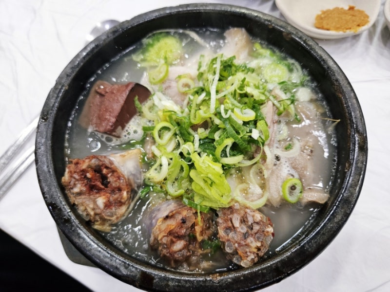 여수 국동 [내조국국밥 본점] 푸짐한 모듬국밥과 순대국밥