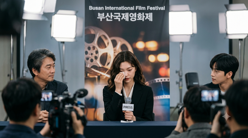 김도연 ‘도라’ 눈물, 왜 울었을까? 부산국제영화제 기자회견서 “도라는 진실만 말한다”....