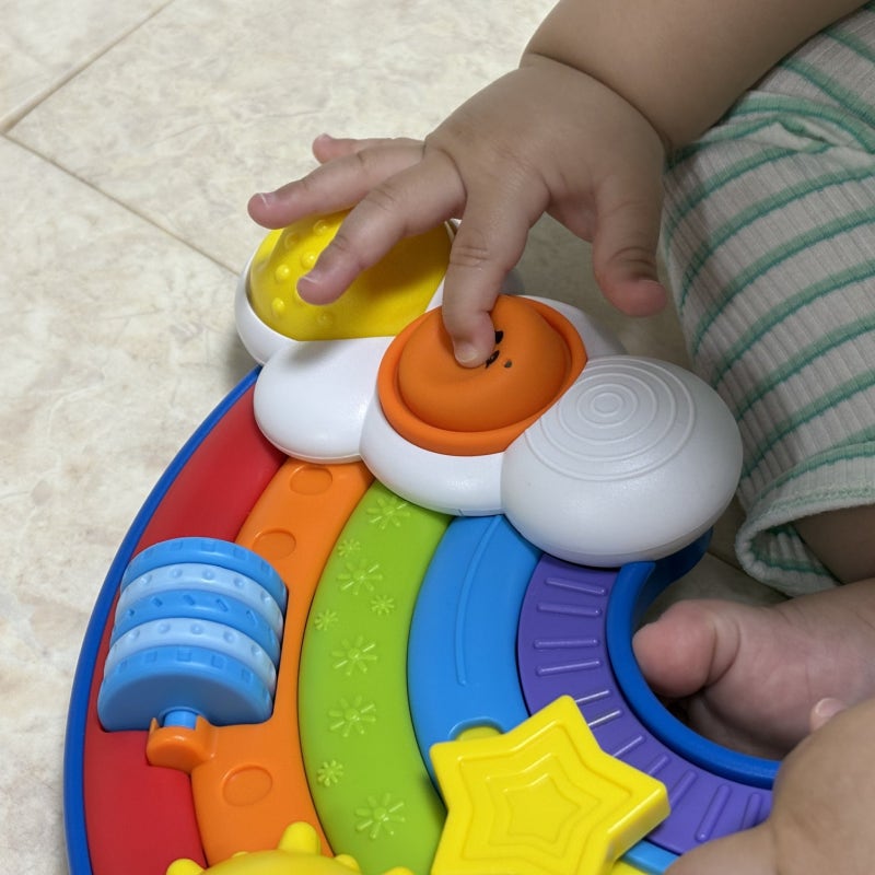 돌아기 장난감 추천 러닝리소스 고슴도치 비지보드 소리, 불빛 없는 장난감
