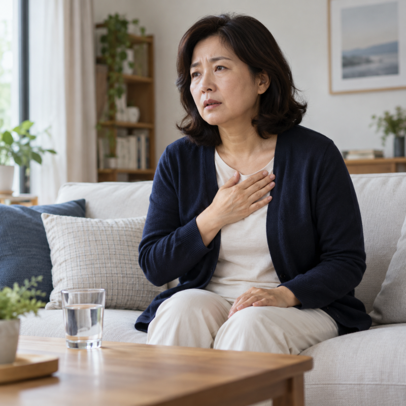 자다가 숨 막혀 깼다면… 공황장애 증상 심장·호흡까지 총정리