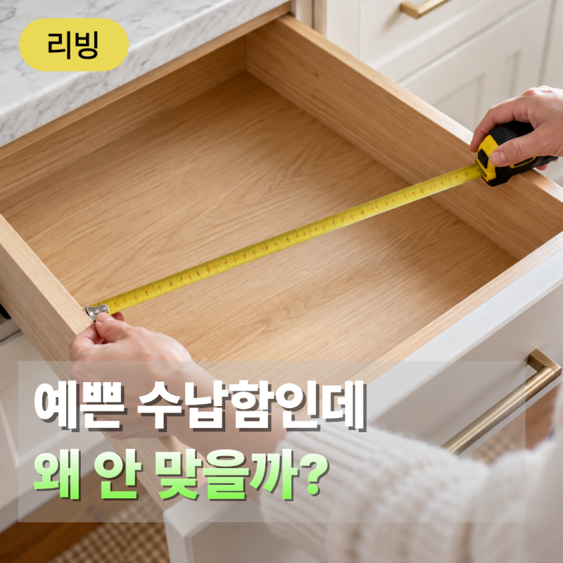 주방 서랍 정리한다고 수납함부터 사지 마세요… 돈 쓰기 전 확인할 "3가지"