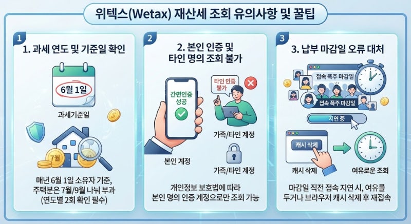 지방세 납부증명서 발급부터 조회까지! 위텍스(Wetax) 재산세 납부 내역 확인 방법