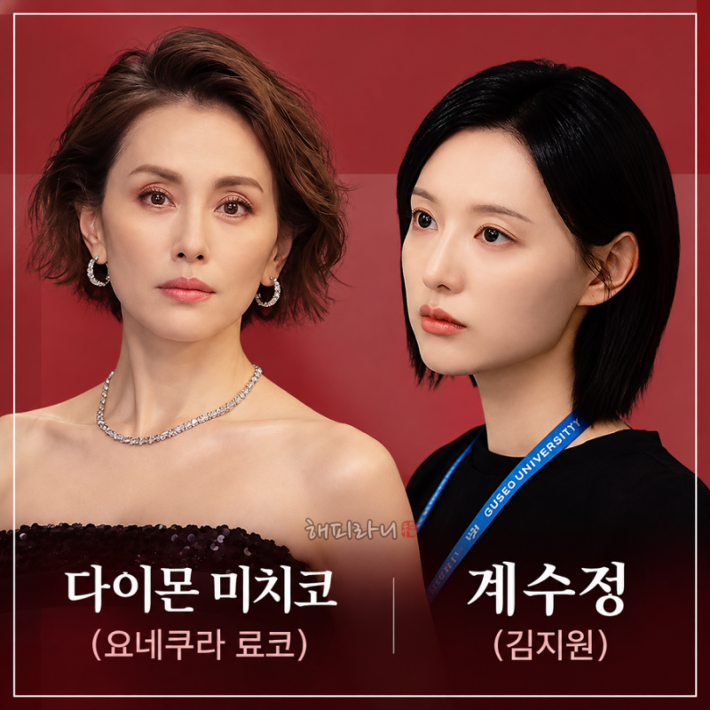 닥터X 하얀 마피아의 시대 오늘 첫방송 등장인물 일본 원작과 이렇게 다르다고? 인물관계도 ....