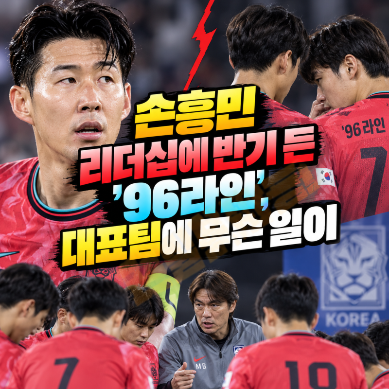 손흥민 리더십에 반기 든 '96라인', 대표팀에 무슨 일이