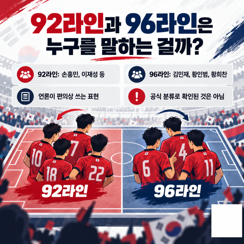 “92라인 vs 96라인, 대체 무슨 일이?” 축구 국가대표 갈등설부터 김민재·황인범·황희찬 은....