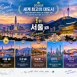 서울이 세계 최고 대도시 1위라고? 도쿄를 제친 서울의 매력