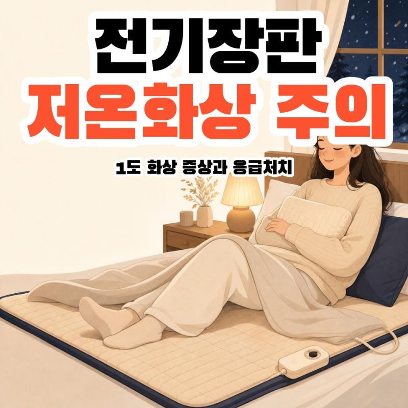 전기매트에 데였을 때 1도 화상일까요? 증상·응급처치·연고·메디폼 사용법