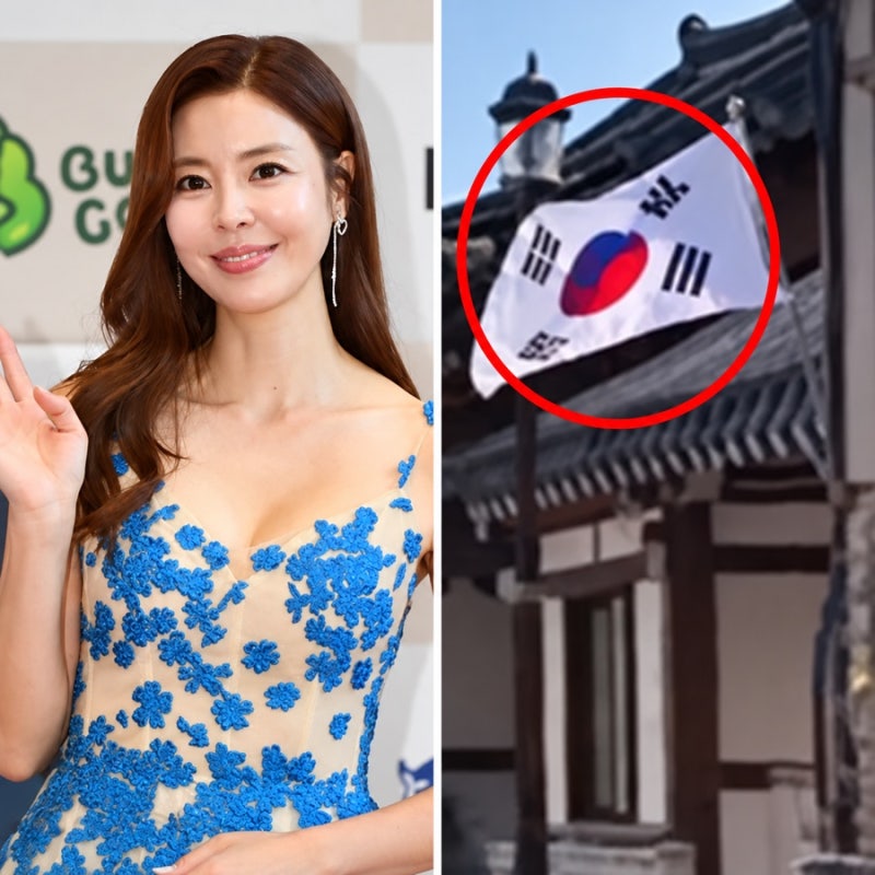 김규리 태극기 거꾸로 게양 논란…영암 카페 어디? 배우 김규리 근황까지